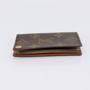 LOUIS VUITTON Monogram Porto Cartes Crdit Pression Card Case M60937 Auth BA15241-3