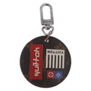 LOUIS VUITTON Monogram Porte Cles Round Monogram Logo Charm M68300 Auth BA15242-2