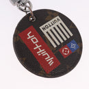LOUIS VUITTON Monogram Porte Cles Round Monogram Logo Charm M68300 Auth BA15242-4