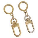 LOUIS VUITTON Anneau Cles Key Holder metal 2 Set Gold Tone M62698 Auth BA15243-1