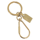 LOUIS VUITTON Porte Cles Mini Travel Key Holder metal Gold M65996 Auth BA15244V-1