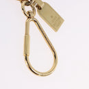 LOUIS VUITTON Porte Cles Mini Travel Key Holder metal Gold M65996 Auth BA15244V-3