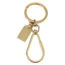 LOUIS VUITTON Porte Cles Mini Travel Key Holder metal Gold M65996 Auth BA15244V-6
