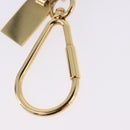 LOUIS VUITTON Porte Cles Mini Travel Key Holder metal Gold M65996 Auth BA15244V-7