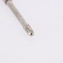 LOUIS VUITTON Styro Agenda Ballpoint Pen metal Silver LV Auth BA15245-10