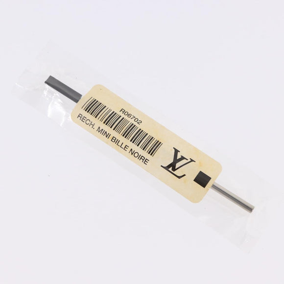 LOUIS VUITTON Styro Agenda Ballpoint Pen metal Silver LV Auth BA15245