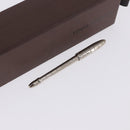 LOUIS VUITTON Styro Agenda Ballpoint Pen metal Silver LV Auth BA15245-21