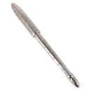 LOUIS VUITTON Styro Agenda Ballpoint Pen metal Silver LV Auth BA15245-6