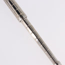 LOUIS VUITTON Styro Agenda Ballpoint Pen metal Silver LV Auth BA15245-8