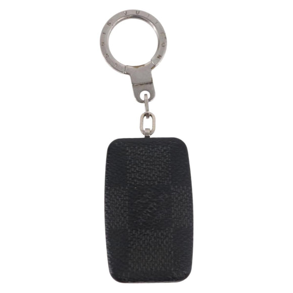 LOUIS VUITTON Damier Graphite Astropill Key Holder M66123 LV Auth BA15249
