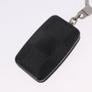 LOUIS VUITTON Damier Graphite Astropill Key Holder M66123 LV Auth BA15249-6