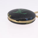 LOUIS VUITTON Monogram Multicolor Astropill Key Holder Black M51912 Auth BA15250-10