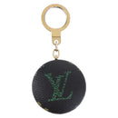 LOUIS VUITTON Monogram Multicolor Astropill Key Holder Black M51912 Auth BA15250-2