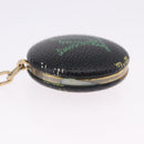 LOUIS VUITTON Monogram Multicolor Astropill Key Holder Black M51912 Auth BA15250-8