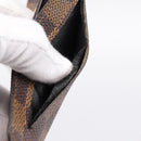 LOUIS VUITTON Damier Ebene Clochette GM Key Case N42240 LV Auth BA15251-10
