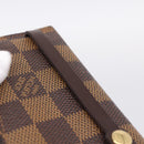 LOUIS VUITTON Damier Ebene Clochette GM Key Case N42240 LV Auth BA15251-8