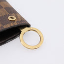 LOUIS VUITTON Damier Ebene Clochette GM Key Case N42240 LV Auth BA15251-18