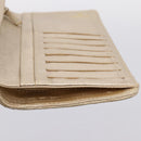 CHANEL Matelasse Long Wallet Lamb Skin Gold CC Auth BA15252-9