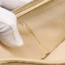 CHANEL Matelasse Long Wallet Lamb Skin Gold CC Auth BA15252-11