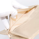 CHANEL Matelasse Long Wallet Lamb Skin Gold CC Auth BA15252-24