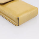 LOUIS VUITTON Monogram Vernis Green Cigarette Case Beige M91048 LV Auth BA15255-15