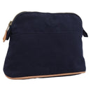 HERMES Bolide PM Pouch Cotton Navy Auth BA15256A-1