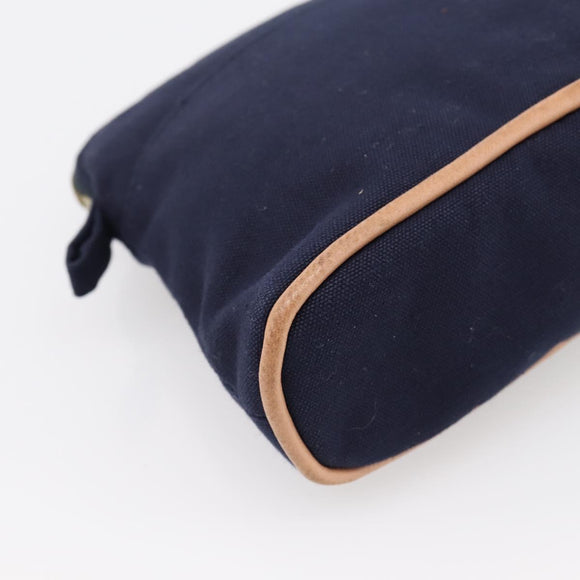 HERMES Bolide PM Pouch Cotton Navy Auth BA15256A