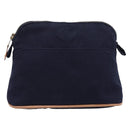 HERMES Bolide PM Pouch Cotton Navy Auth BA15256A-2