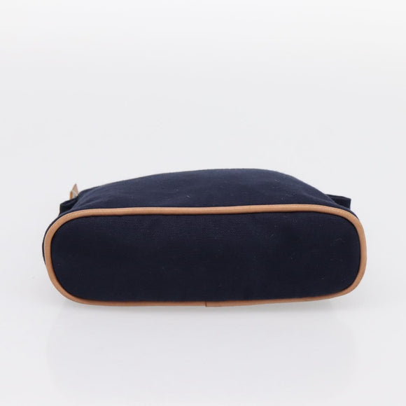 HERMES Bolide PM Pouch Cotton Navy Auth BA15256A