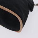 HERMES Bolide PM Pouch Cotton Black Auth BA15257-11
