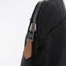 HERMES Bolide PM Pouch Cotton Black Auth BA15257-12