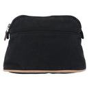 HERMES Bolide PM Pouch Cotton Black Auth BA15257-2