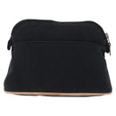 HERMES Bolide PM Pouch Cotton Black Auth BA15257-3