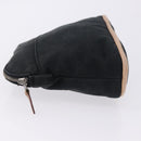 HERMES Bolide PM Pouch Cotton Black Auth BA15257-5