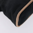 HERMES Bolide PM Pouch Cotton Black Auth BA15257-8