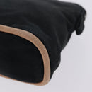 HERMES Bolide PM Pouch Cotton Black Auth BA15257-9