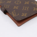 LOUIS VUITTON Monogram Agenda PM Day Planner Cover R20005 LV Auth BA15259A-16