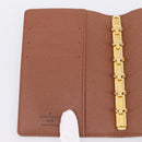 LOUIS VUITTON Monogram Agenda PM Day Planner Cover R20005 LV Auth BA15259A-18