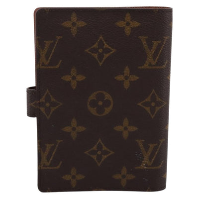 LOUIS VUITTON Monogram Agenda PM Day Planner Cover R20005 LV Auth BA15259A - 0