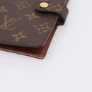LOUIS VUITTON Monogram Agenda PM Day Planner Cover R20005 LV Auth BA15259A-7