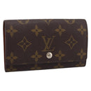 LOUIS VUITTON Monogram Porte Monnaie Billets Tresor Wallet M61730 Auth BA15260-1
