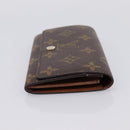 LOUIS VUITTON Monogram Porte Monnaie Billets Tresor Wallet M61730 Auth BA15260-4