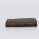 LOUIS VUITTON Monogram Porte Monnaie Billets Tresor Wallet M61730 Auth BA15260-5