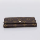 LOUIS VUITTON Monogram Porte Monnaie Billets Tresor Wallet M61730 Auth BA15260-6
