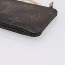 LOUIS VUITTON Monogram Pochette Cles Coin Purse M60033 LV Auth BA15261-11