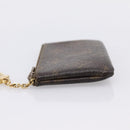 LOUIS VUITTON Monogram Pochette Cles Coin Purse M60033 LV Auth BA15261-4