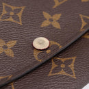 LOUIS VUITTON Monogram Portefeuille Emilie Wallet Fuchsia M60697 Auth BA15262-17