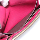 LOUIS VUITTON Monogram Portefeuille Emilie Wallet Fuchsia M60697 Auth BA15262-19