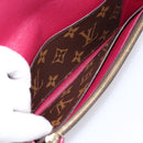 LOUIS VUITTON Monogram Portefeuille Emilie Wallet Fuchsia M60697 Auth BA15262-20