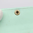 LOUIS VUITTON Monogram Vernis Ludlow Coin Purse Peppermint M91321 Auth BA15263-9